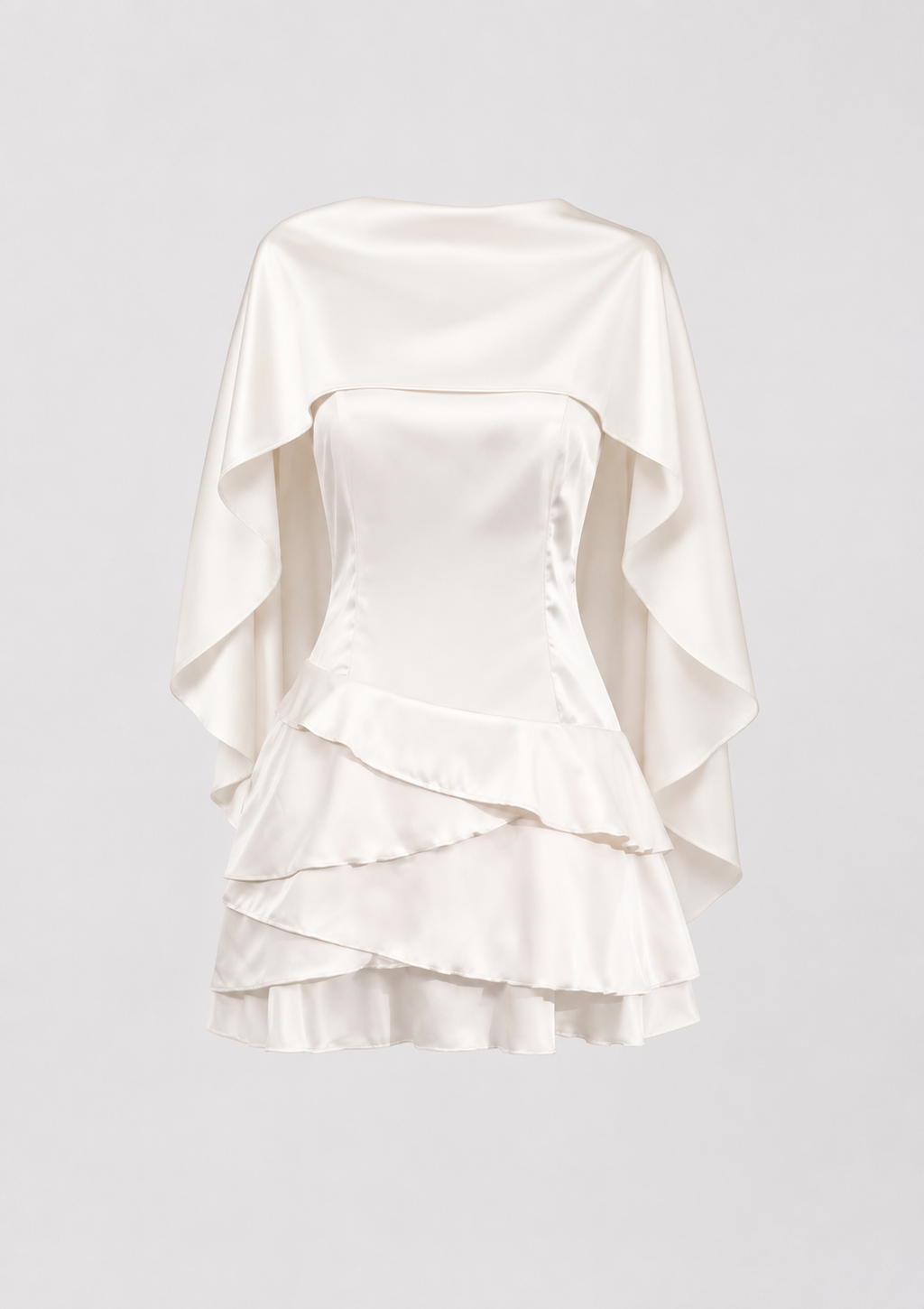 Vivienne draped mini dress