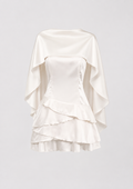 Vivienne draped mini dress
