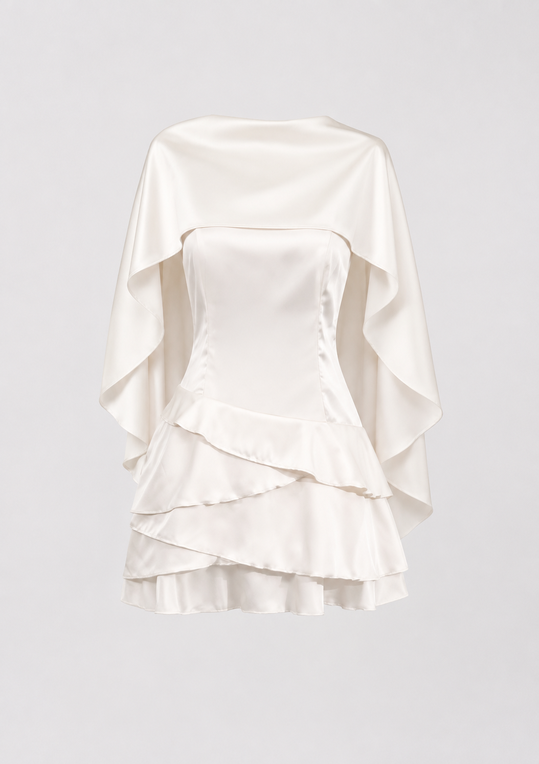 Vivienne draped mini dress